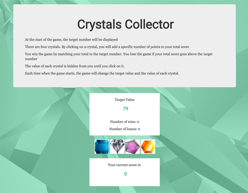 crystals game screen capture